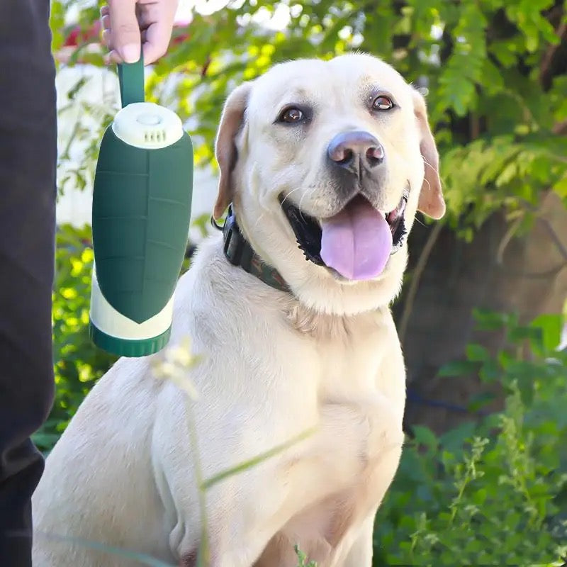 Premium drinking & snack bottle for dog