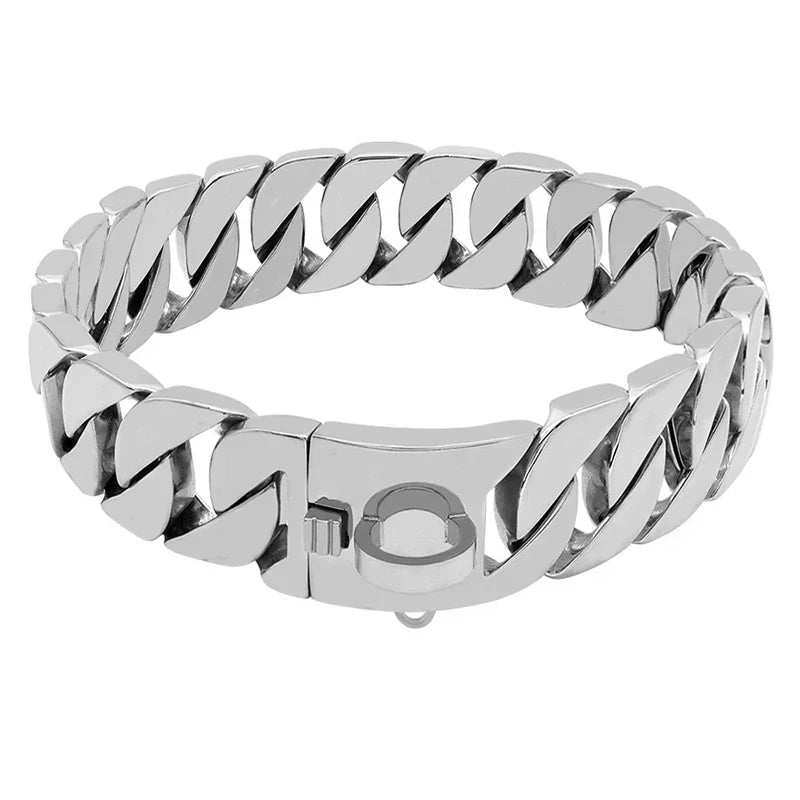 Dog necklace made of titanium steel 32mm thick "Toronto"