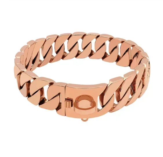 Dog necklace made of titanium steel 32mm thick "Toronto"