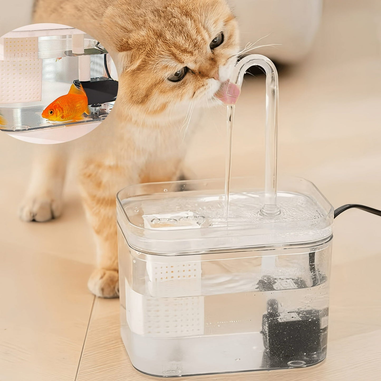 Premium Pet Drinking Fountain for Clean Water