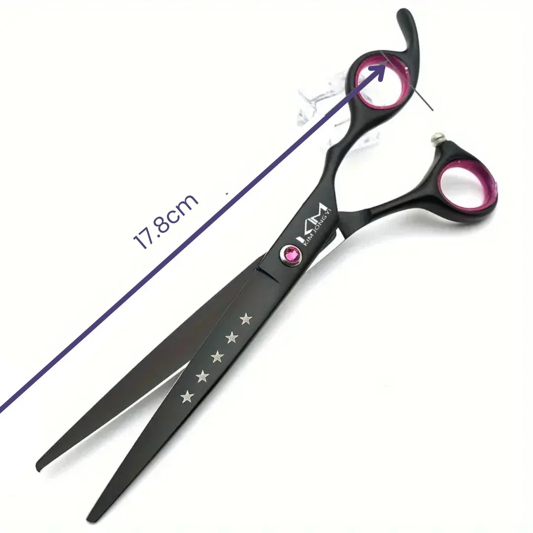 Professional dog grooming and trimming set