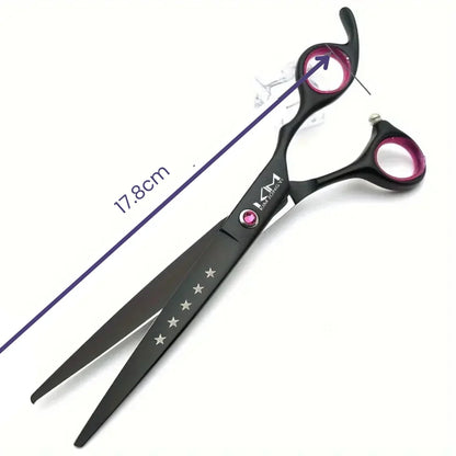 Professional dog grooming and trimming set