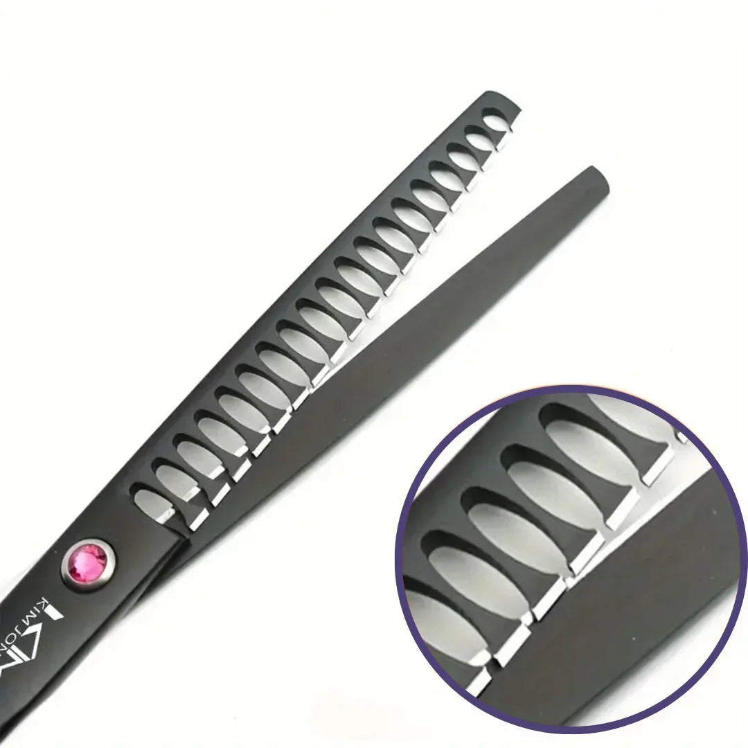 Professional dog grooming and trimming set