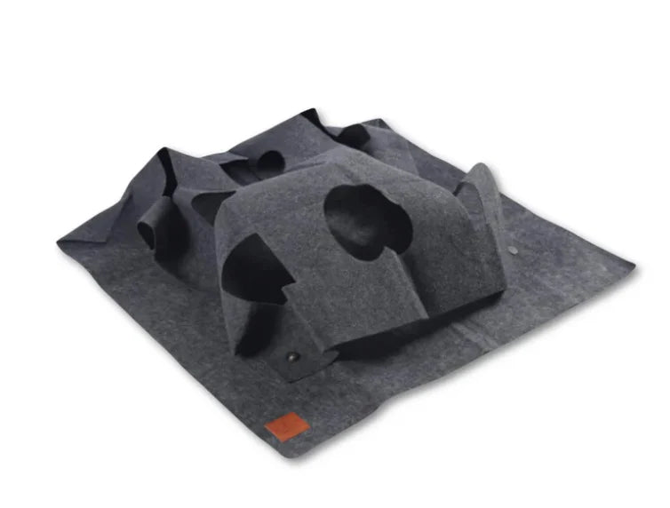 Creative Play and hiding Mat for Cats