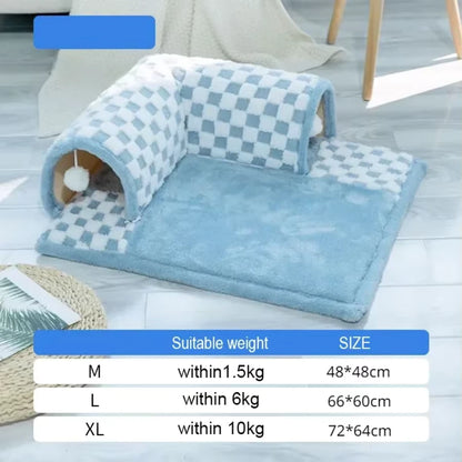 Premium Cat Tunnel play Bed ‘Kitty’ 2in1