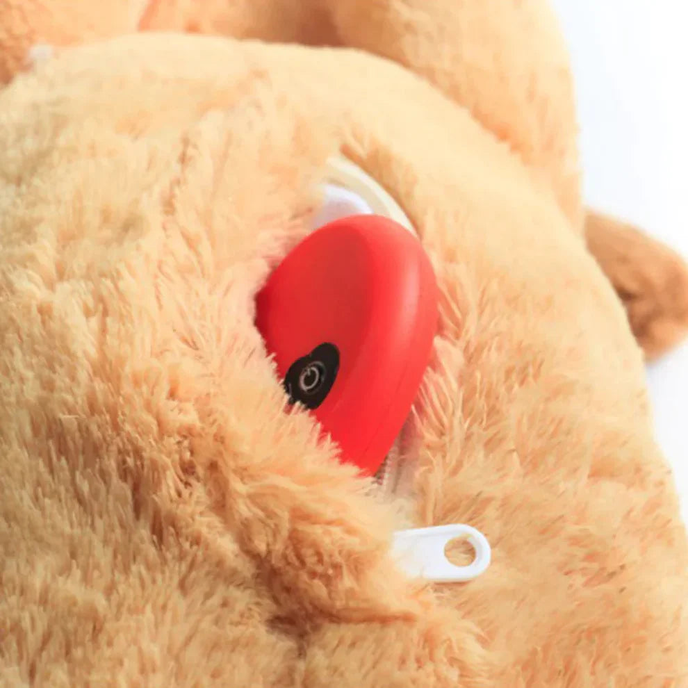 Doley- Cuddly teddy bear with heartbeat- A friend in the night