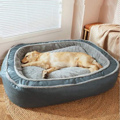 Dog bed with high edge - Comfortable pet bed for dogs in a modern design - premium Line