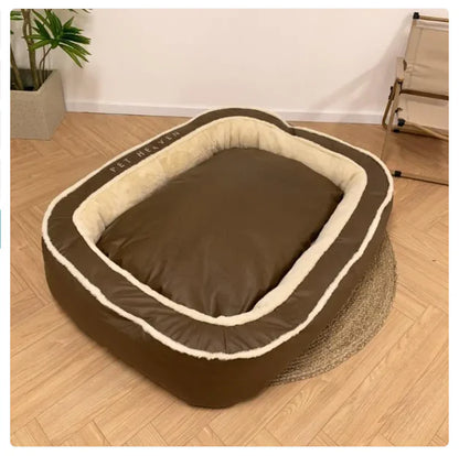 Dog bed with high edge - Comfortable pet bed for dogs in a modern design - premium Line