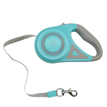 New LED retractable leash 3M or 5M for pets, reinforced version