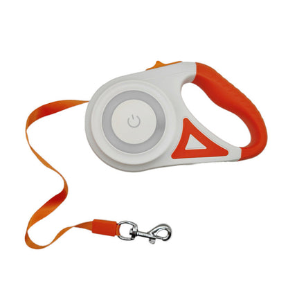 New LED retractable leash 3M or 5M for pets, reinforced version