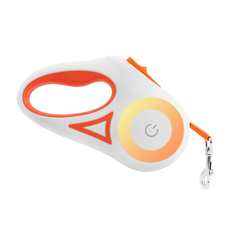 New LED retractable leash 3M or 5M for pets, reinforced version