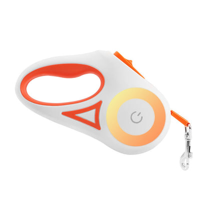 New LED retractable leash 3M or 5M for pets, reinforced version