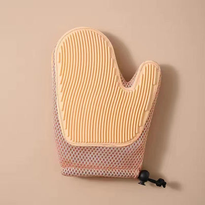 2-in-1 cat glove for grooming