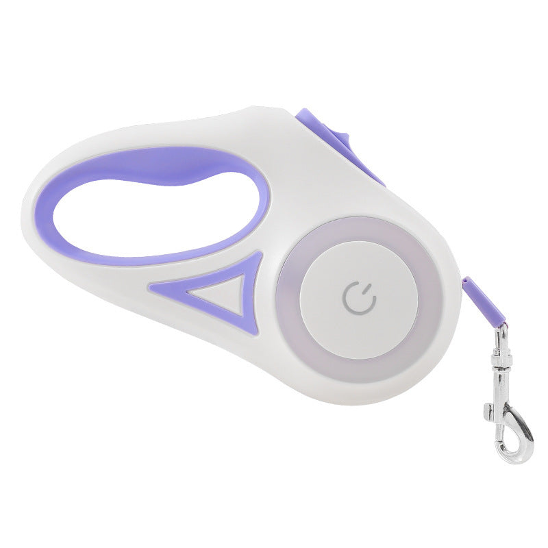 New LED retractable leash 3M or 5M for pets, reinforced version