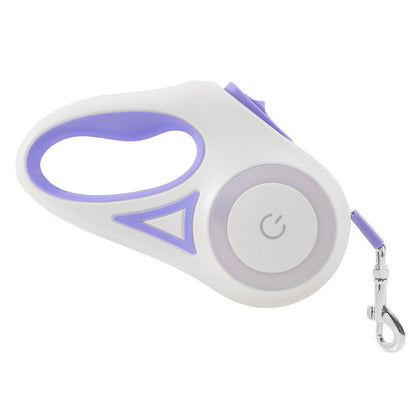 New LED retractable leash 3M or 5M for pets, reinforced version