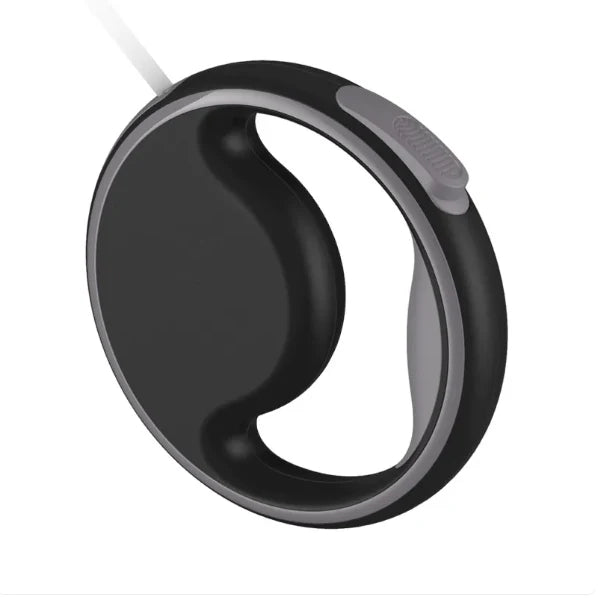 Premium dog lead with LED light and retractable mechanism for safe walking 3 M
