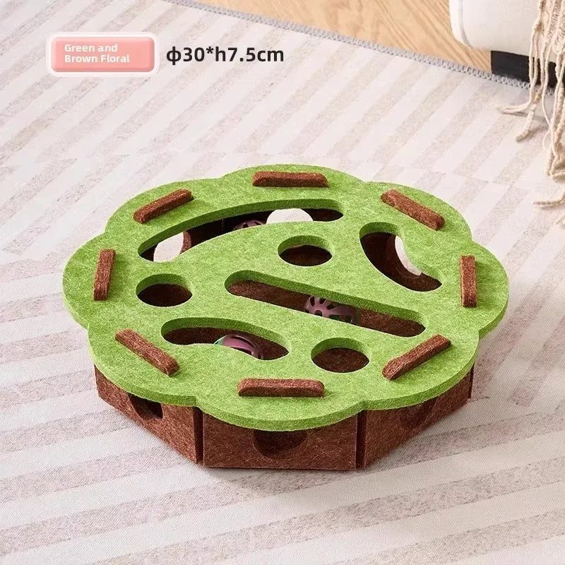 Cat Puzzle Toy ,With Ball