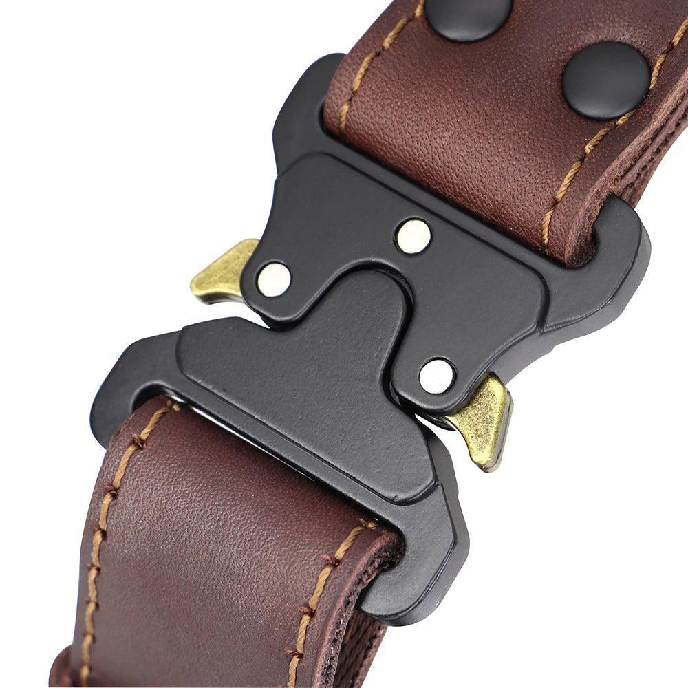Premium Soft Real Leather Dog Collar