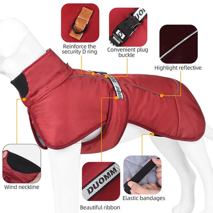 Waterproof raincoat for dogs, "Storm Protector Stage1"