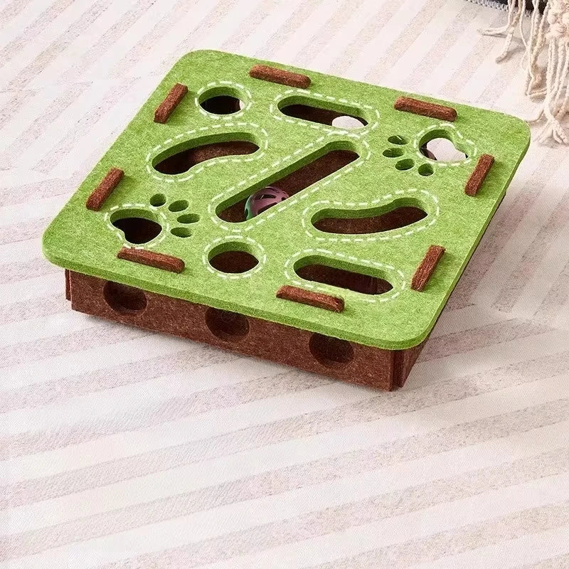Cat Puzzle Toy ,With Ball