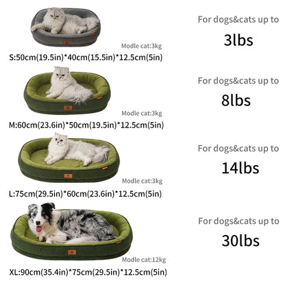 Premium orthopaedic dog bed "Best Sleep"