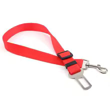 Safety belt leash for dogs in the car – adjustable 70/110 cm