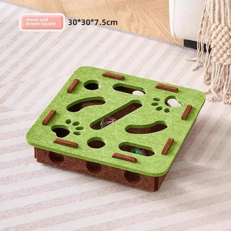 Cat Puzzle Toy ,With Ball