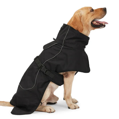 Winter clothing for dogs Windproof vest, with harness or opening for existing harnesses. Small to large dogs