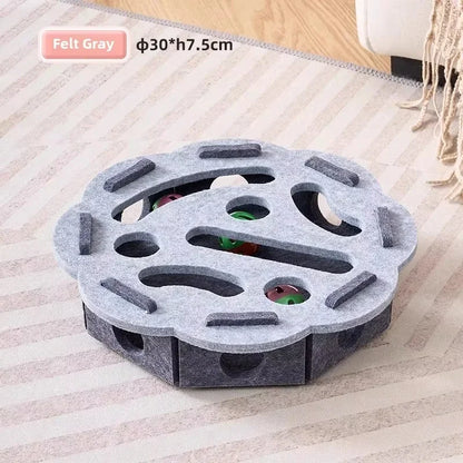 Cat Puzzle Toy ,With Ball