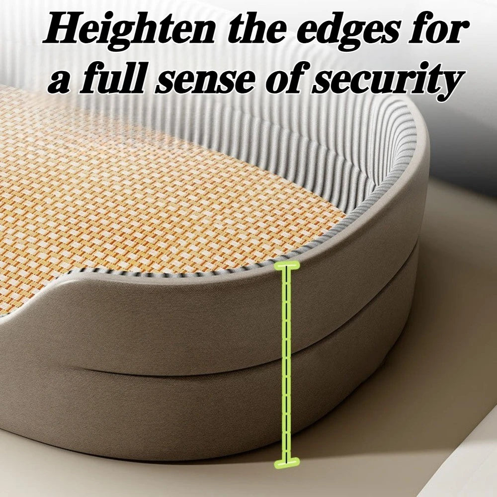 High-resilience Dog Nest Sofa ERGO Line inkl. orthopaedic matress