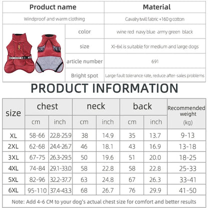 Waterproof raincoat for dogs, "Storm Protector Stage1"