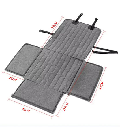 Waterproof Car Seat For Dogs - Non-Slip Protective Mat With Raised Edge