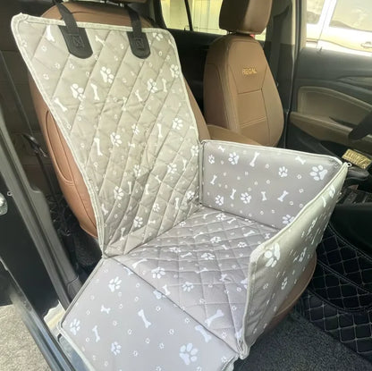Waterproof Car Seat For Dogs - Non-Slip Protective Mat With Raised Edge
