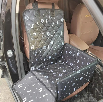 Waterproof Car Seat For Dogs - Non-Slip Protective Mat With Raised Edge