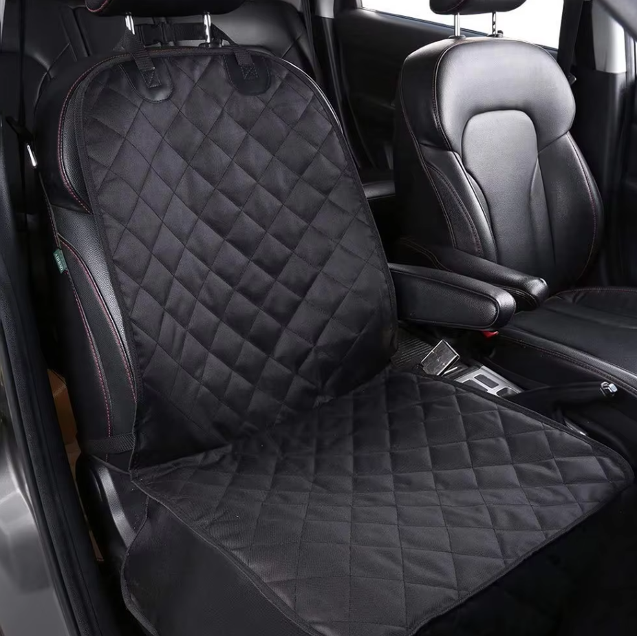 Waterproof front seat protector for dogs