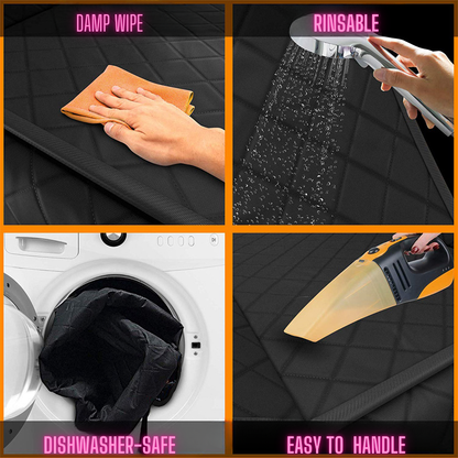 premium car seat dog pad - new version